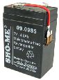 Rechargeable Battery 6 volt, Sho-Me 09 Series