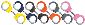 ASP Colored Tactical Chained Handcuffs