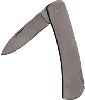 Bear & Son 3" Executive Lockback Drop Point Stainless Steel
