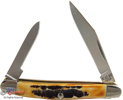 Bear & Son 2 3/4"Genuine India Stag Bone 2 Blade Pen
