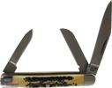 Bear & Son 3" Genuine India Stag Bone Small Stockman