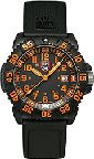 Luminox EVO Navy SEAL Colormark Series Date Watch With Orange Face