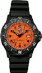 Luminox Black Ops Date Watch With Orange Face