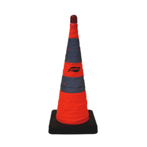 Aervoe 28" Collapsible Safety Cone Kit (3pack), with LED Beacon