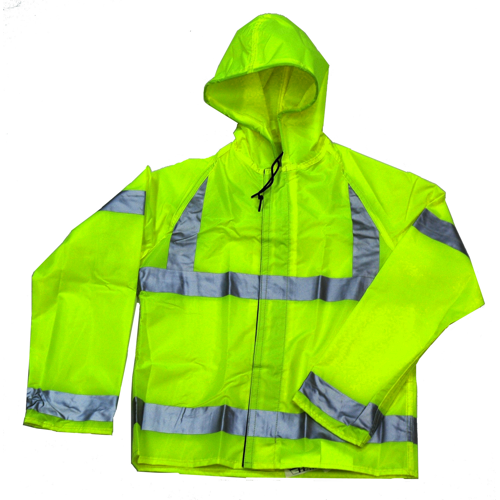 Neese 485AJ Police Lightweight Rain Jacket Attached Hood