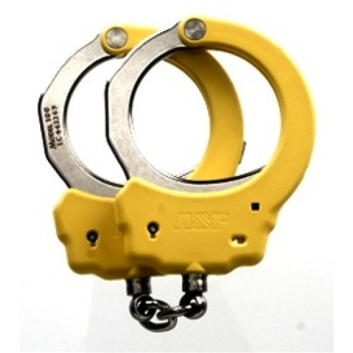 ASP Identifier Colored Tactical Chain Handcuffs, Steel