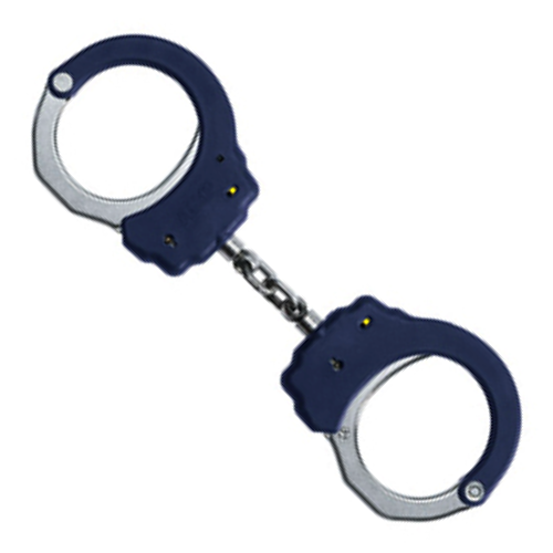 ASP Identifier Colored Tactical Chain Handcuffs, Steel