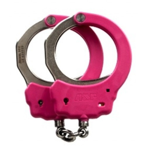 ASP Identifier Colored Tactical Chain Handcuffs, Steel