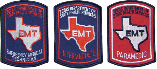 Paramedic Patch Texas