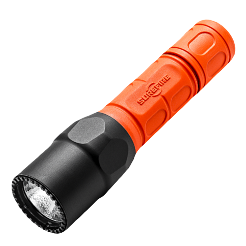 Surefire G2X Fire Rescue Orange 320 Lumen Dual Output LED Flashlight