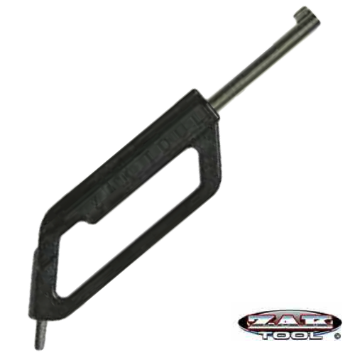Zak Tool ZT7P Flat Grip Carbon Fiber Handcuff Key