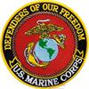 Hero's Pride Patch 5" Marine Corps - Defenders of Our Freedom
