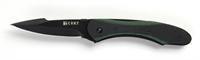 CRKT Gallagher Badger 2.85" Notched Drop Point Folding Knife