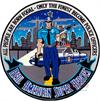 Hero's Pride Patch, 12" - Police - Real American Super Heroes