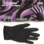Adenna Shadow Black Nitrile Powder Free Exam Gloves - Box of 100